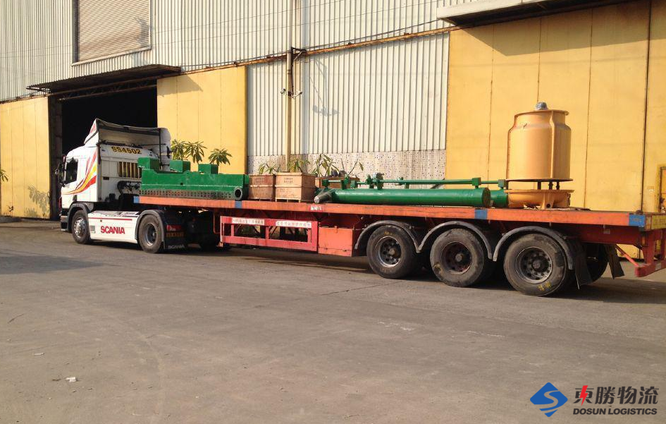 中港平板車/到香港物流運輸案例圖