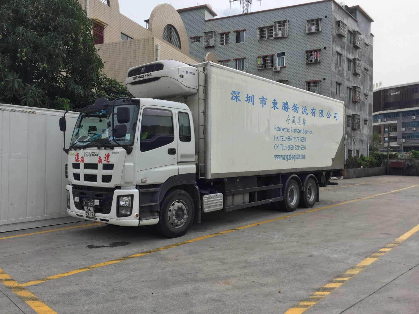 中港冷藏車，香港冷藏車，中港冷凍車，香港冷凍車，中港車行，東勝物流