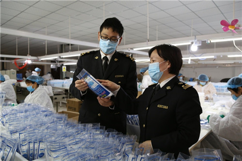 口罩出口報關，口罩出口通關檢驗/查貨圖