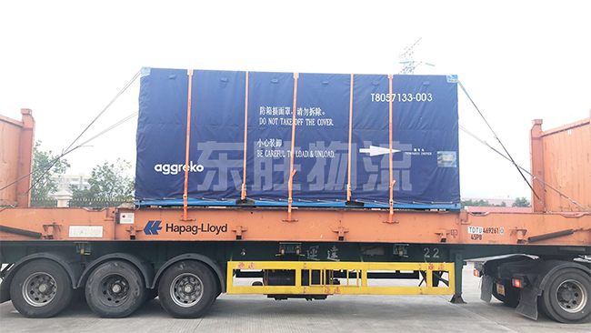 義烏發(fā)貨到香港物流，香港進出口貨運專線，深圳東勝物流運輸案例圖