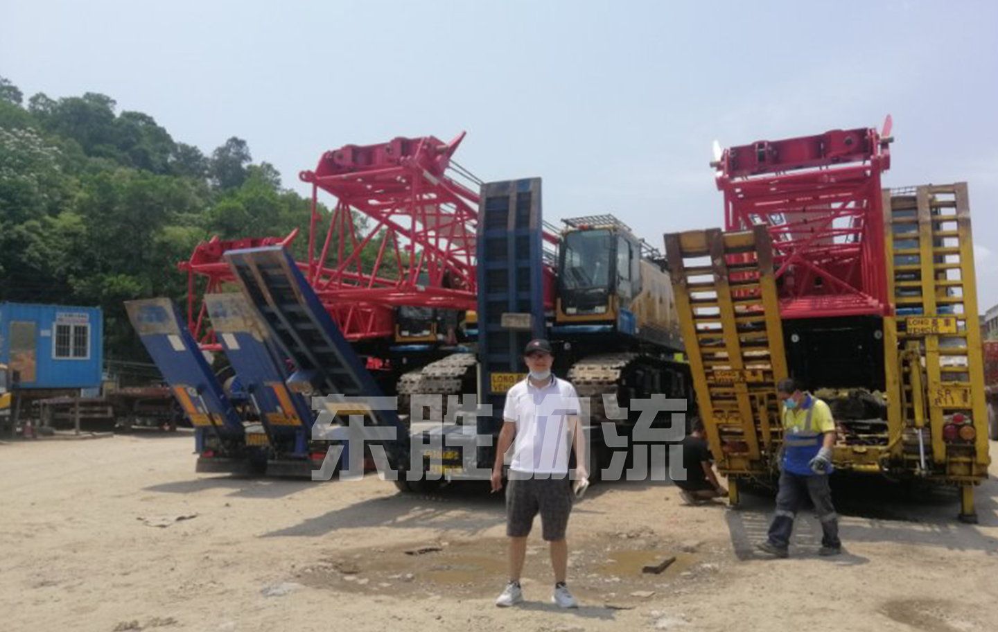 清遠物流到香港，清遠發貨到香港的運輸公司運輸案例圖