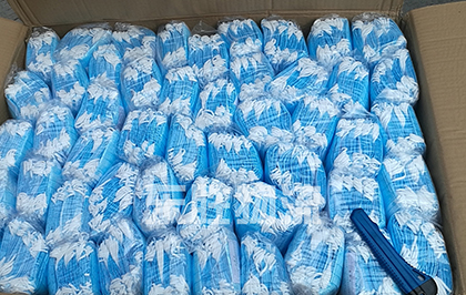 口罩、額溫槍出口到香港物流運(yùn)輸案例圖