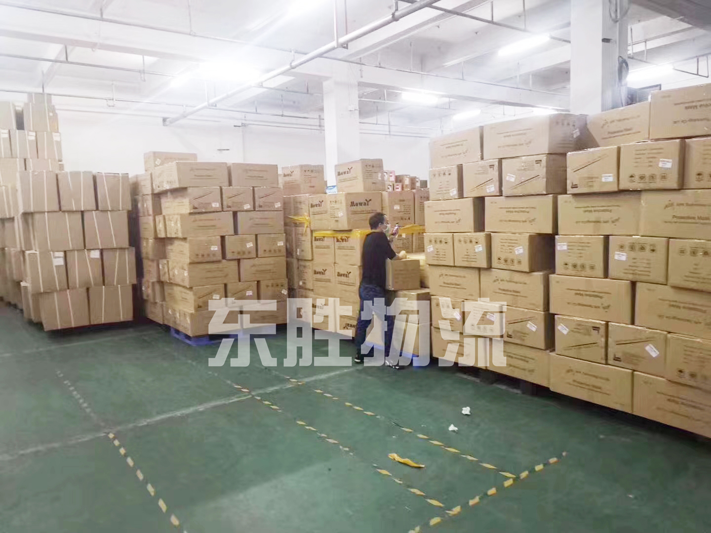 深圳出口口罩到香港，口罩發貨到香港案例圖