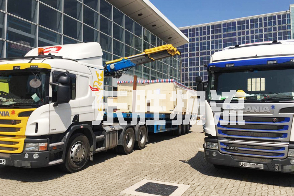 中港平板車運(yùn)輸案例：香港地鐵站電動門的運(yùn)輸